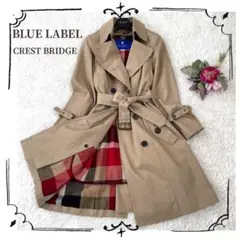 良品✨BLUE LABEL CREST BRIDGE トレンチコート ベージュ