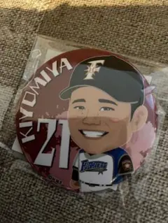 日本ハムファイターズ　清宮幸太郎　缶バッジ