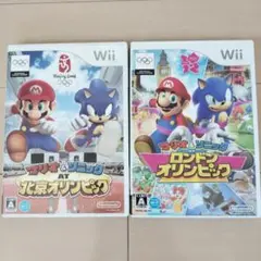 Wii「マリオ＆ソニック」 2本セット
