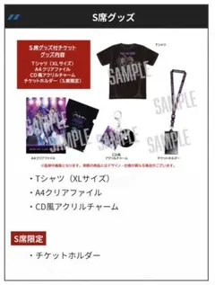 【最終値下げ】遊戯王　デュエリストライブキングダム　S席チケット　特製グッズ