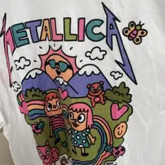 未使用Metallica アニメイラストTシャツ 白XL
