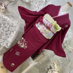 刺繍着物★袋帯セット