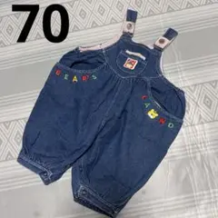 昭和 レトロ ヴィンテージ サロペット 70cm Bear's Land