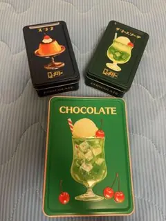メリー　　チョコレート缶　三つセット