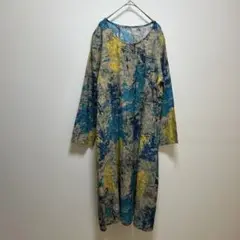 美品　リネンワンピース