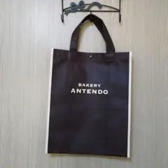 ANTENDO エコバッグ ブラウン 内ポケット付き