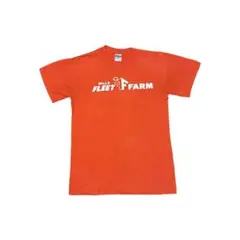 GILDAN オレンジ MILLS FLEET FARM 半袖 Tシャツ 古着