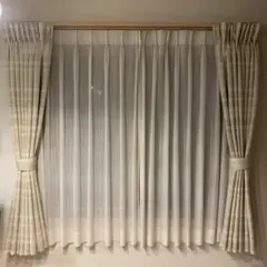 (値下げ)ケユカ KEYUKA 腰窓 カーテン