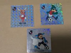 当時Jリーグシール1993年 チーム　アイスおまけシール　3枚セット