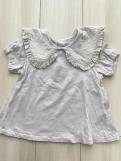 半袖刺繍トップス