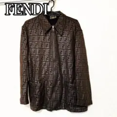 FENDI フェンディ ズッカ柄ニットジャケット