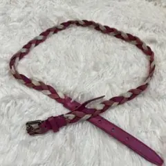 【美品】Dior 編みベルト