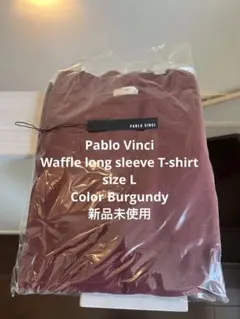 Waffle long sleeve T-shirt Pablo Vinci
