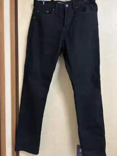 最終価格GAPギャップ　メンズブラックデニムパンツ　ストレート