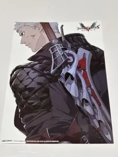 Devil May Cry 5 VoV 店舗購入特典 イラストシート ネロ Books Kinokuniya: Devil May Cry 5<3