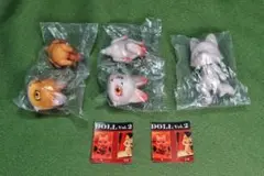 カプセルドール CAPSULE DOLL VOL.2 狐 3個セット Ｅ