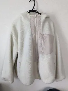 w closet　リバーシブル ボアブルゾン