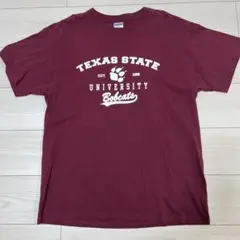 テキサス州立大学 ボブキャッツ Tシャツ L
