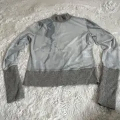 EKCOOKIES シアートップス グレー