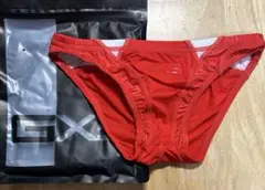 【新品未使用】GX3 スプラッシュビキニ（競パン風ビキニ）レッド