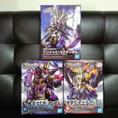 SDガンダムガンプラまとめ売り ベンジャミンV2典韋大史慈ワールドヒーローズ