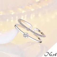 【新品】デザインフリーサイズリング アクセサリー 指輪 シルバー レディース