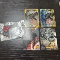 BUSHI 新日本プロレス トレーディングカードセット 4枚とアクリルスタンド