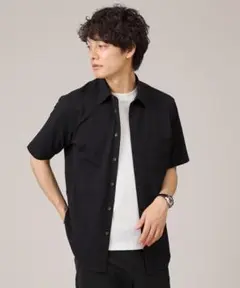 タケオキクチ　【抗菌防臭】サッカージャージ ストライプ 半袖 シャツ