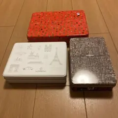 値下げ‼️ピエールエルメ　たかやマルシェ よねむらオリジナルクッキー 空き缶3点‼️