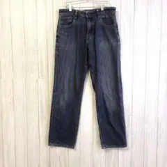 ユニクロ メンズ ストレートジーンズ 【31インチ】【M〜L】 インディゴブルー