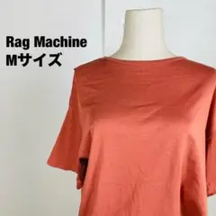 0005 ラグマシーン　バッククロスシャツ　クルーネック Mサイズ 春夏