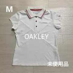 未使用品 オークリー OAKLEY レディース ゴルフ ポロシャツ 白 サイズM