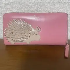 Kate Spade ハリネズミ　長財布 ピンク