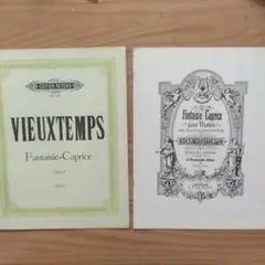 VIEUXTEMPS Fantaisie-Caprice Opus II