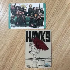 ヒロアカ 原画展 マグネットステッカーコレクション ホークス A組
