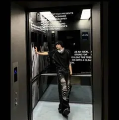 【COSYHARU】Denim Destroyed Pants