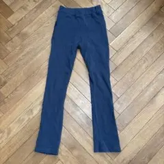ネイビー ストレートパンツ サイズ140