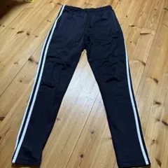メンズ　ジャージパンツ ブラック ストライプ　Lサイズ