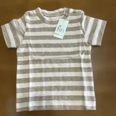 未使用　fas 80サイズ　ボーダーTシャツ