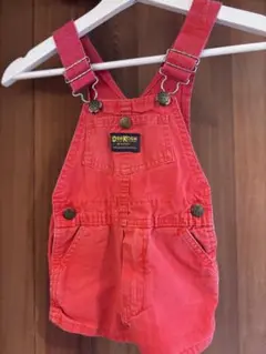 OshKosh 赤色 オーバーオール