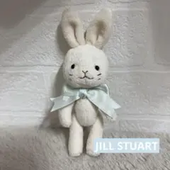 【 JILLSTUART 】 うさぎ マスコット キーホルダー 水色 美品