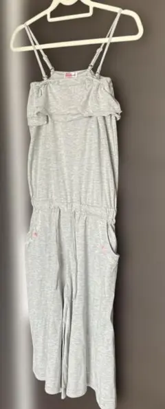 BABYDOLL ピンクハント サロペット　グレー　160センチ　ワンピース