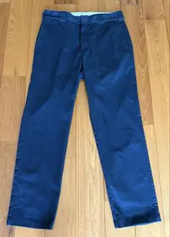 Dickies 青山別注 ワークスラックス L W33 ネイビー ディッキーズ