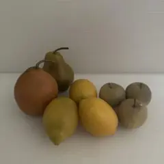 人工果物セット（いろんな梨×5といろんなレモン×3）