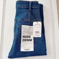 新品タグ付き　EMODAエモダ　ELDER　スキニー　デニムパンツ　ブルー