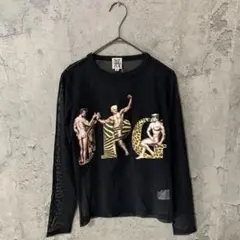 【完売品】JPG ジャンポールゴルチエ 長袖カットソー パワーネット シースルー