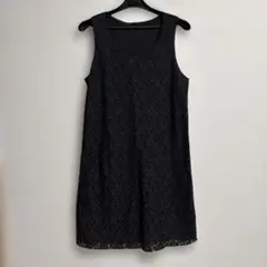 レース柄ノースリーブチュニック