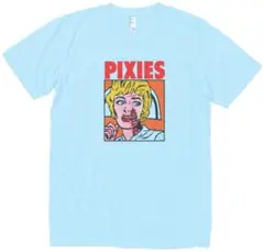 ピクシーズ　Tシャツ　ライトブルー　XLサイズ