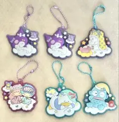 サンリオキャラクターズ　ぷっくりラバマスGUMI6 5種類