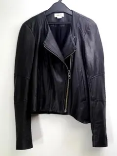 美品◆HELMUT LANGヘルムートラング ラムレザー ライダース ジャケット